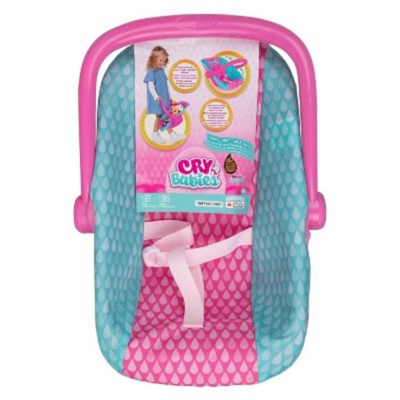 CRY BABIES Toys Cry Babies Baby Doll Travel Car Seat Original New Poshmark